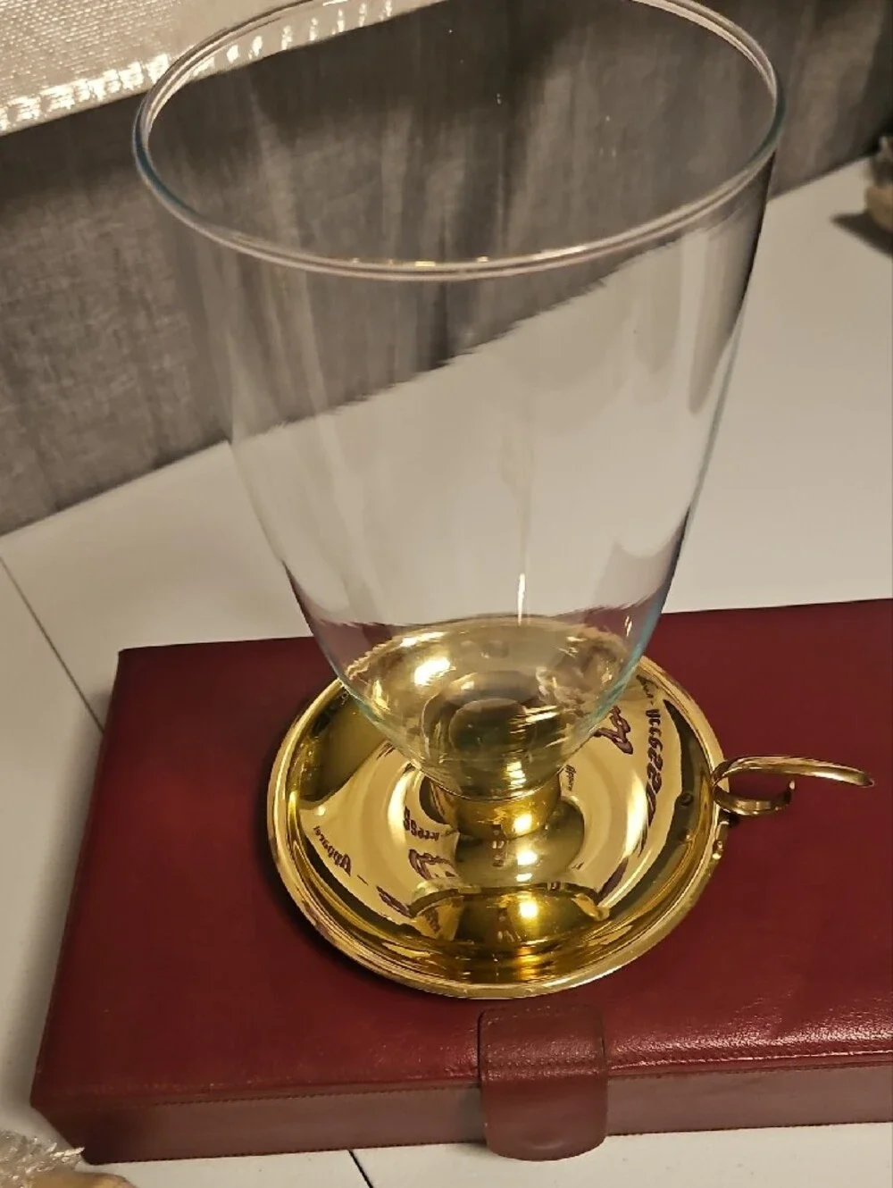 Baldwin Brass clear glass